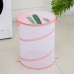 ⁦Panier à vêtements sales Pliable avec couvercle⁩ - الصورة ⁦2⁩