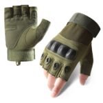 ⁦Gants de Moto antidérapants demi-doigt v2⁩ - الصورة ⁦3⁩