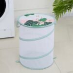 ⁦Panier à vêtements sales Pliable avec couvercle⁩ - الصورة ⁦5⁩