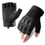 ⁦Gants de Moto antidérapants demi-doigt v2⁩ - الصورة ⁦2⁩