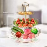 ⁦Panier à Fruits en Métal à 3 Niveaux – سلة فواكه معدنية بثلاث طبقات⁩ - الصورة ⁦6⁩