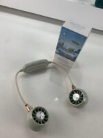 ⁦Ventilateur De Cou Rechargeable À 3 Vitesses DM68A – مروحة عنق⁩ - الصورة ⁦9⁩