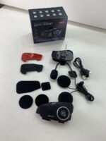 ⁦Oreillette Bluetooth pour Casque Moto avec Camera Full HD App Control – سماعات سائقي دراجة النارية مع كاميرة مدمجة⁩ - الصورة ⁦11⁩