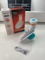 ⁦CNAIER Brosse Nettoyante Visage en Profondeur avec 3 embouts – جهاز تنظيف البشرة بعمق⁩ - الصورة ⁦9⁩