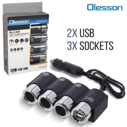 Olesson Extension allume cig-are OEM avec 2 ports charge rapide