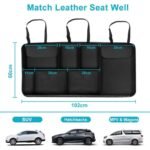 ⁦Organiseur de coffre grande capacité multi-poches pour banquette arrière – منظم أغراض صندوق السيارة⁩ - الصورة ⁦4⁩