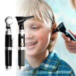 ⁦Otoscope 3X avec LED loupe de contrôle d’oreille portable avec 8 capuchons – جهاز فحص الأذن⁩ - الصورة ⁦2⁩