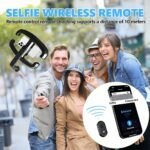 ⁦Perche à Selfie Extensible avec Support pour Téléphone et Lampe LED – عصا سيلفي مع إضاءة مدمجة ويد تحكم⁩ - الصورة ⁦6⁩