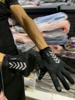 ⁦Pack d’hiver Pour Moto Combinaison Imperméable + gants thermiques + Cagoule⁩ - الصورة ⁦3⁩