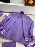 ⁦Ensemble de sacs d’école Kawai pour adolescents 5Pcs Guiyu V2 Mauve – محفظة 5 قطع كاواي بنفسجي⁩ - الصورة ⁦6⁩
