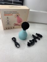 ⁦Appareil de Massage Rechargeable Portatif avec 5 Têtes Interchangeables – جهاز تدليك محمول قابل للتثبيت⁩ - الصورة ⁦8⁩