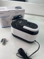 ⁦Compresseur d’Air Portable 12V 150 PSI Câble 2,8 m avec Éclairage LED – جهاز نفخ العجلات للسيارة⁩ - الصورة ⁦9⁩