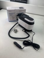 ⁦Compresseur d’Air Portable 12V 150 PSI Câble 2,8 m avec Éclairage LED – جهاز نفخ العجلات للسيارة⁩ - الصورة ⁦8⁩