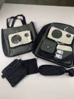 ⁦Ensemble de sacs d’école Kawai pour adolescents 5Pcs Guiyu V2 Noir et Gris– محفظة 5 قطع كاواي أسود ورمادي⁩ - الصورة ⁦6⁩