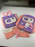 ⁦Ensemble de sacs d’école Kawai pour adolescents 5Pcs Guiyu V2 Rose – محفظة 5 قطع كاواي وردي⁩ - الصورة ⁦4⁩