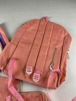 ⁦Ensemble de sacs d’école Kawai pour adolescents 5Pcs Guiyu V2 Rose – محفظة 5 قطع كاواي وردي⁩ - الصورة ⁦6⁩