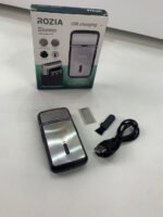 ⁦Rasoir Électrique Portable Rozia – ماكينة حلاقة كهربائية محمولة⁩ - الصورة ⁦8⁩