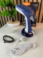 ⁦Défroisseur vapeur HALEY HY-326 1600 W chauffe rapide en 20 secondes portable et à main – مكواة ملابس محمولة⁩ - الصورة ⁦9⁩
