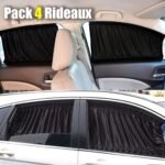PACK 4 Pcs Rideau glissé de fenêtre Protection UV pour Voiture – ستار نوافذ جانبية في السيارة 4 قطع