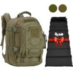Sac à Dos de randonnée Rucksack Large Capacity 60L JRD5 + Matelas pliable Cadeau