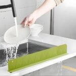 ⁦Pack Tapis de drainage avec pare-éclaboussures en silicone pour évier de cuisine⁩ - الصورة ⁦2⁩