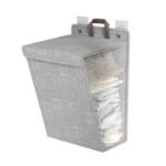 ⁦Panier à linge mural pliable pour vêtements sales, rangement pour linge, grande capacité⁩ - الصورة ⁦4⁩