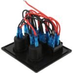 ⁦Panneau de commande 12-24V à 4 Interrupteur – لوحة تحكم⁩ - الصورة ⁦6⁩