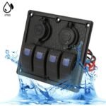 ⁦Panneau de commande 12-24V à 4 Interrupteur – لوحة تحكم⁩ - الصورة ⁦7⁩
