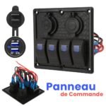 ⁦Panneau de commande 12-24V à 4 Interrupteur – لوحة تحكم⁩ - الصورة ⁦8⁩