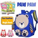 PACK Sac à dos Mignon PAW PAW + MAGIC BOOK طقم 4 كتب لتعليم الأطفال