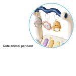 ⁦Tapis d’éveil et Trotteur avec piano 3en1 pour enfants – بساط ألعاب ومشاية للأطفال⁩ - الصورة ⁦6⁩