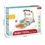 ⁦Tapis d’éveil et Trotteur avec piano 3en1 pour enfants – بساط ألعاب ومشاية للأطفال⁩ - الصورة ⁦4⁩