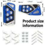 ⁦Kit de Couvre-Pédales Antidérapants pour Voiture – مجموعة أغطية دواسات السيارة غير القابلة للانزلاق⁩ - الصورة ⁦5⁩