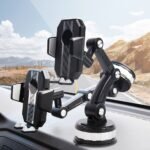 ⁦Support de téléphone portable à ventouse pour voiture⁩ - الصورة ⁦5⁩