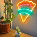 ⁦Signe Néon Led Pizza Pour Décoration De Restaurant⁩ - الصورة ⁦2⁩