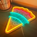 ⁦Signe Néon Led Pizza Pour Décoration De Restaurant⁩ - الصورة ⁦4⁩