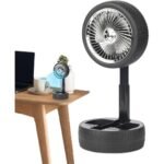 ⁦Ventilateur Pliable et Portable Forme Roue Silencieux avec 3 Vitesse – مروحة محمولة⁩ - الصورة ⁦7⁩