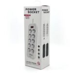 ⁦Rallonge Multiprise 10 Prises et 4 Ports USB Haute Puissance 3250W – مقبس طاقة متعدد المنافذ⁩ - الصورة ⁦6⁩