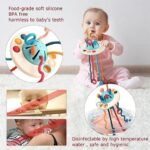 ⁦Jouets sensoriels de dentition pour bébé, activités d’apprentissage pour les tout-petits⁩ - الصورة ⁦4⁩