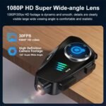 ⁦Oreillette Bluetooth pour Casque Moto avec Camera Full HD App Control – سماعات سائقي دراجة النارية مع كاميرة مدمجة⁩ - الصورة ⁦7⁩