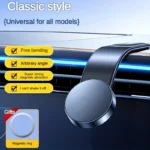 ⁦Support de Téléphone MagSafe Universel pour Voiture – حامل هواتف مغناطيسي⁩ - الصورة ⁦4⁩