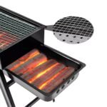 ⁦Barbecue Pliante et Portable en Acier Inoxydable – شواية محمولة وقابلة للطي⁩ - الصورة ⁦7⁩