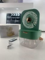 ⁦Ventilateur 3 Vitesses et Brumisateur avec Grand Réservoir – مروحة ومعطر جو 2في1⁩ - الصورة ⁦9⁩