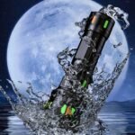 ⁦Lampe de Poche LED à Zoom Télescopique avec Bandes Fluorescentes - مصباح يدوي مع زووم تلسكوبي⁩ - الصورة ⁦8⁩