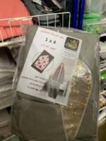 ⁦طقم صلاة نسائي 4 قطع برداء فضفاض وسجادة مبطنة مع غلاف للمصحف Kit De Prière 4 Pieces Pour Femmes En Tissu Doux Et Confortable⁩ - الصورة ⁦7⁩