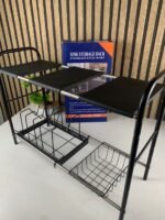 ⁦Organisateur Sous Évier Extensible de Cuisine 2 Niveaux Réglable – منظم أغراض في المطبخ⁩ - الصورة ⁦6⁩