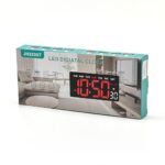 ⁦Horloge Murale Arabic Numérique LED avec Jour et Date – ساعة رقمية بالعربية مع اليوم والتاريخ⁩ - الصورة ⁦3⁩