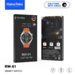 ⁦Smartwatch Haino Teko RW-61 avec écran AMOLED lampe de poche intégrée et 3 paires – ساعة ذكية أصلية⁩ - الصورة ⁦3⁩