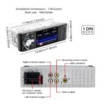 ⁦Autoradio MP5 4.1 Pouces FM Radio Ecran HD 4026UM – مشغل راديو السيارات⁩ - الصورة ⁦5⁩