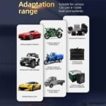 ⁦Chargeur de batterie voiture automatique intelligent 12-12v.10Amp – شاحن بطارية للسيارات⁩ - الصورة ⁦4⁩